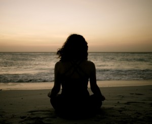 beach meditation